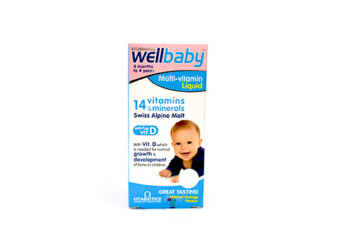 WellBaby Liquid 150ml 4 Months-4 Yrs