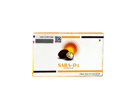 Vitamin D3 60,000 I.U 4's-Sara D3